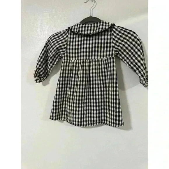 Zara Girls Dress with Peter Pan Collar, 2-3T - Picture 4 of 4
